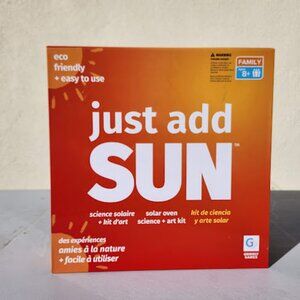 Griddly Games Just Add Sun Solar Science Art Kit Solar Oven Cooking Chemistry Ki